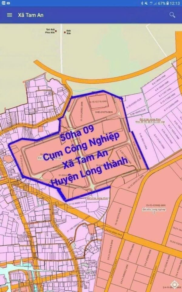 CHUYỂN NHƯỢNG 50,9HA DỰ ÁN CỤM CÔNG NGHIỆP TAM AN – LONG THÀNH, ĐỒNG NAI - Image 2