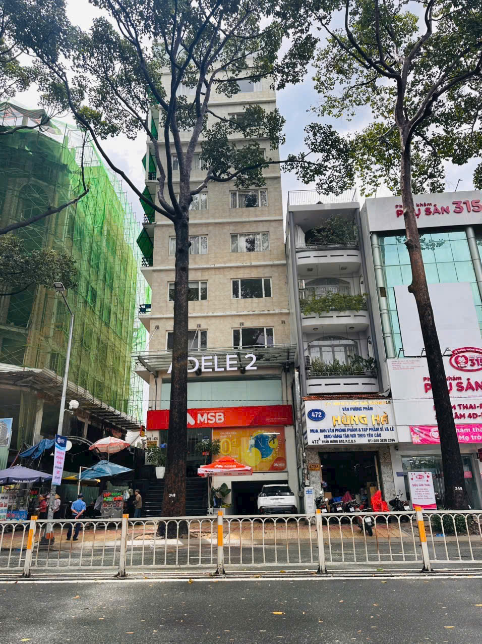 MUA BÁN ĐẦU TƯ BUILDING GÓC 2 MẶT TIỀN TRẦN HƯNG ĐẠO – DÒNG TIỀN 550 TRIỆU/THÁNG – GIÁ 250 TỶ